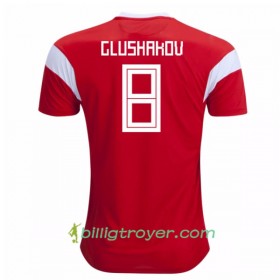 Billige Fotballdrakter Russland Glushakov 8 VM 2018 Hjemmedraktsett